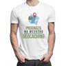 Koszulkowy, Koszulka męska, Prognoza na weekend: geocaching, rozmiar XS