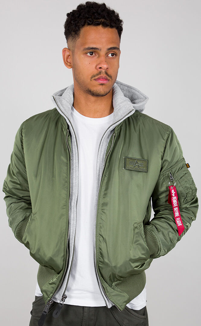 Alpha Industries Ma-1 D-Tec Kurtkaszary Zielony