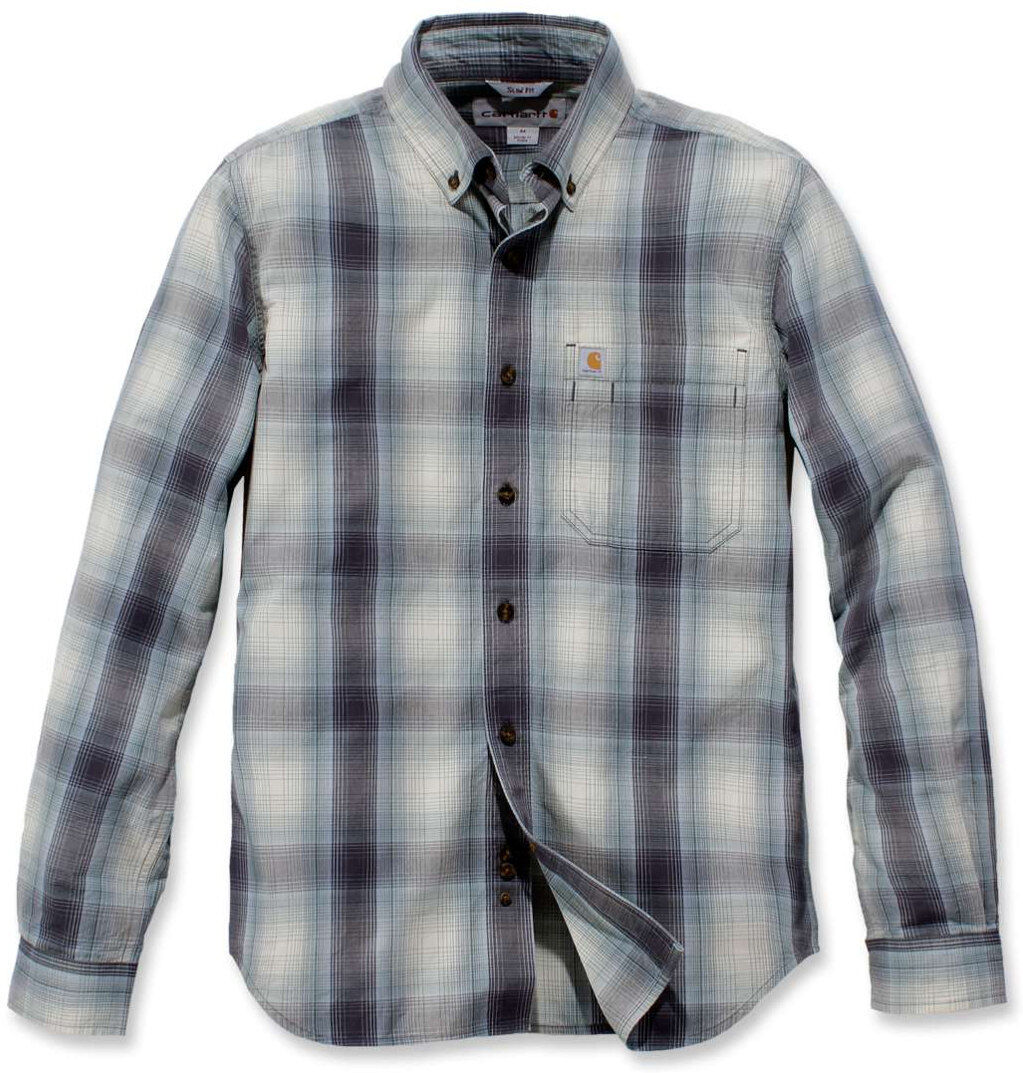 Carhartt Essential Plaid Long Sleeve Koszulaniebieski