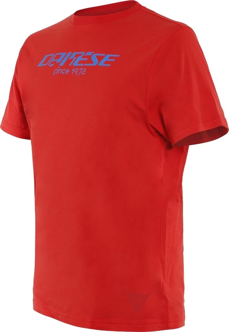 Dainese Paddock Long T-Shirtczerwony Niebieski