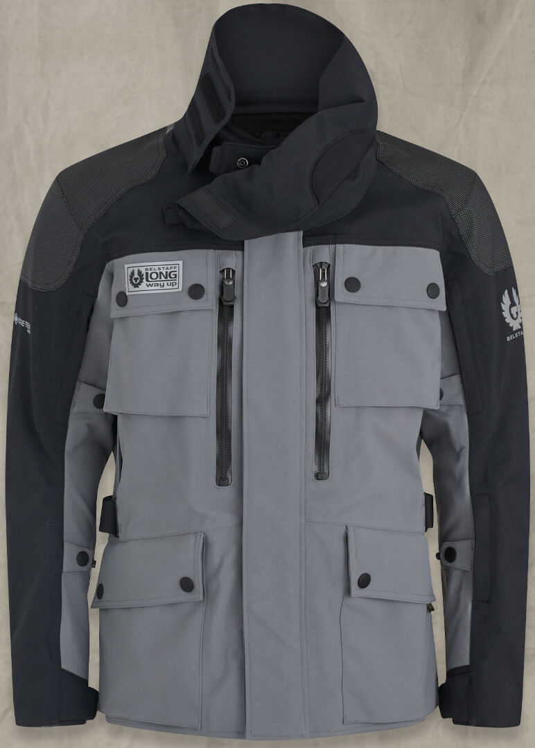 Belstaff Long Way Up Motorrad Textiljackeczarny Szary