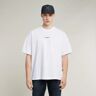 G-Star RAW Center Chest Boxy T-Shirt White Men XXL