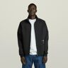 G-Star RAW Motion Zip Through Tweeter Black Men XS