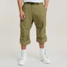 G-Star RAW Balloon 3D Cropped Shorts Green Men 38