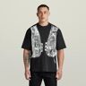 G-Star RAW Archive Vest Boxy T-Shirt Black Men XS