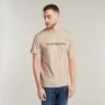 G-Star RAW Corporate Script Logo T-Shirt Beige Men M