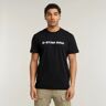 G-Star RAW Corporate Script Logo T-Shirt Black Men XXS