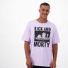 warner T-shirt Rick & Morty - Roxo - T-shirt Homem tamanho M