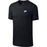 Nike Sportswear Club Short Sleeve T-shirt Preto M / Regular Homem Preto M