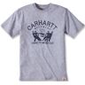Carhartt Hard To Wear Out T-shirt Cinzento XL