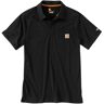 Carhartt Force Delmont Pocket Camisa pólo Preto M