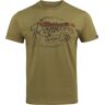 Rokker Heritage T-shirt Castanho S