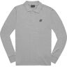 FC-Moto Long Run Camisa Polo Longsleeve Cinzento M