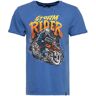 King Kerosin Storm Rider camiseta Azul 3XL