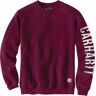 Carhartt Crewneck Graphic Logo Suéter Vermelho L