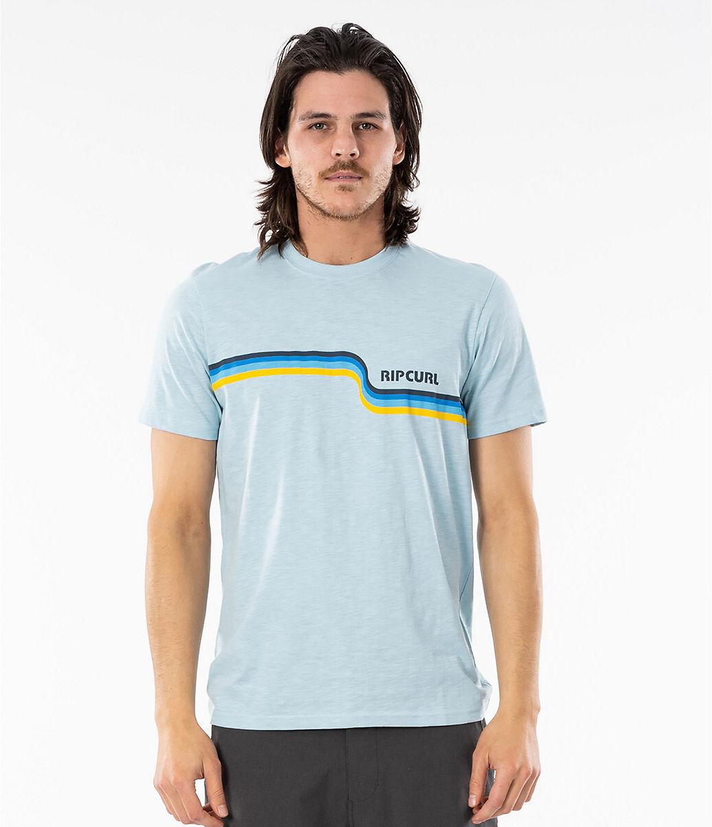 Rip Curl T-shirt de mangas curtas, Revival tee   azul