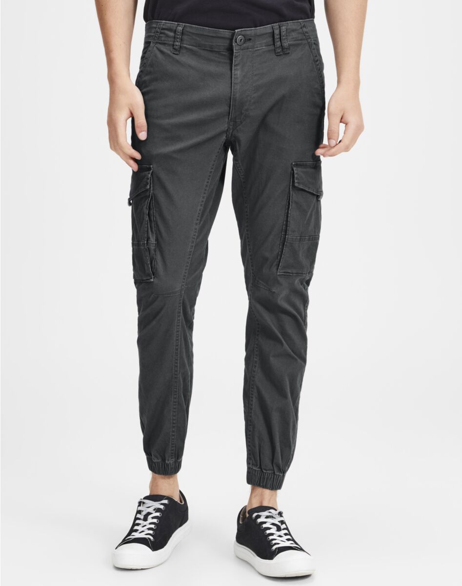 Jack & Jones Calças Cargo JJIPAUL JJFLAKE   Cinzento