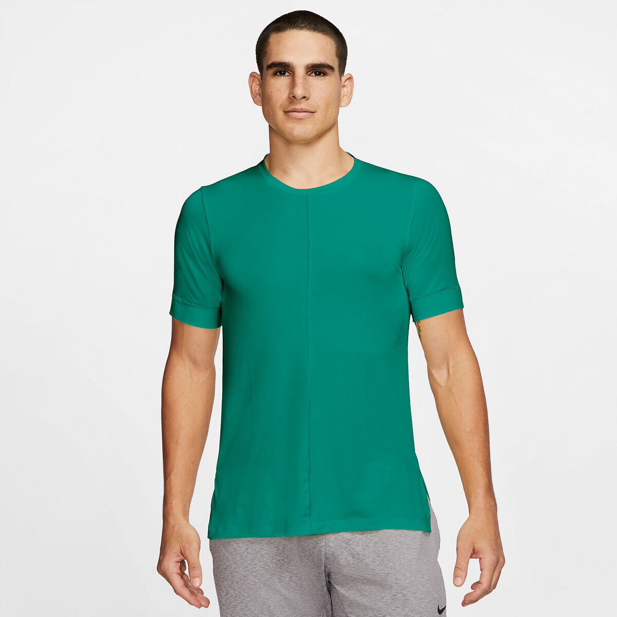 Nike T-shirt de desporto, mangas curtas, dri fit   Verde