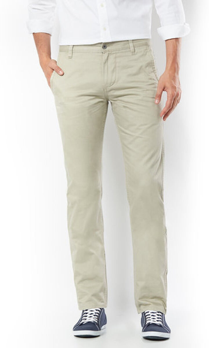 Dockers Chino slim tapered stretch Alpha Original   Bege Claro