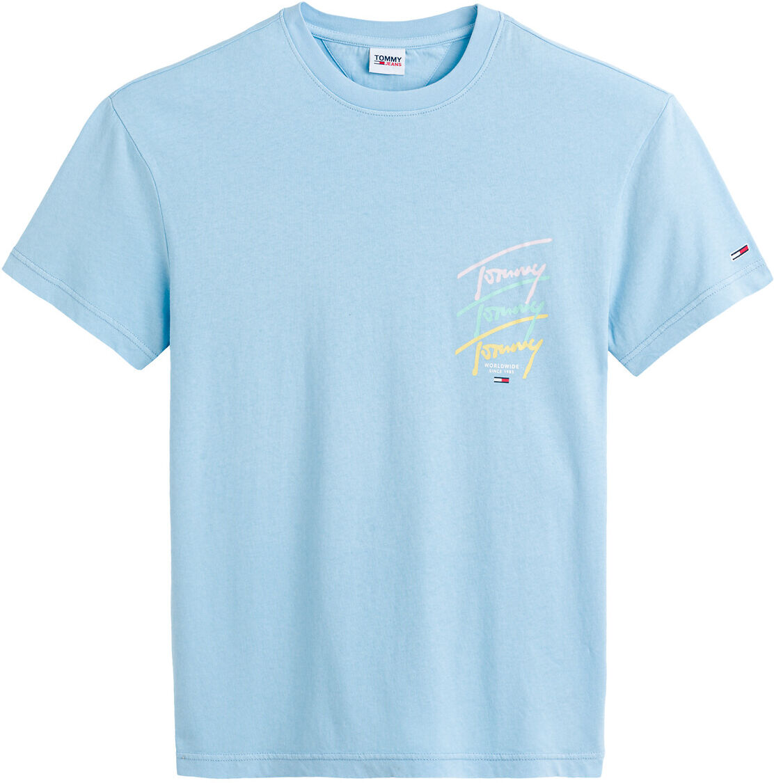 Tommy Jeans T-shirt Tommy Repeat Script   azul