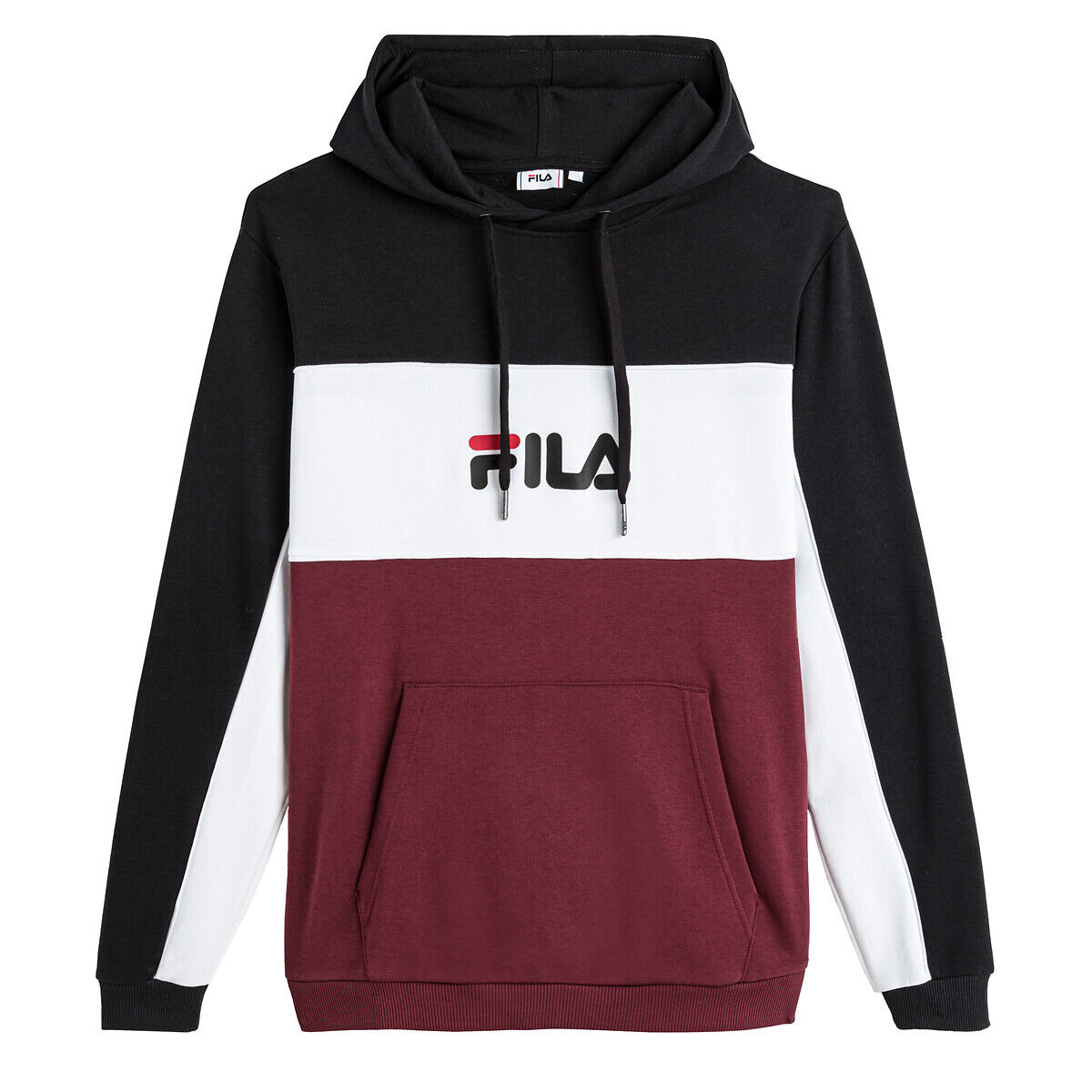 Fila Sweat com capuz, analu   Branco/Preto/Violeta