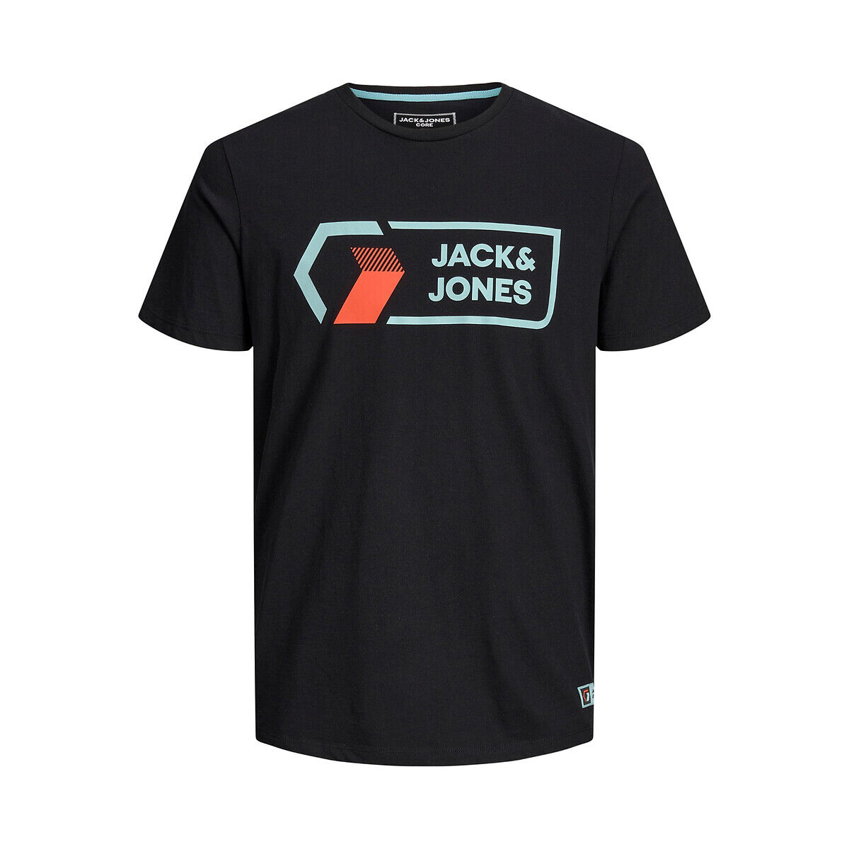 Jack & Jones T-shirt com gola redonda, Jcologan   Preto