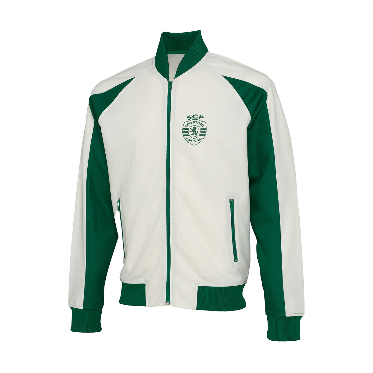 Sporting Clube De Portugal Casaco Old School branco e verde, do Sporting Clube de Portugal   branco/verde