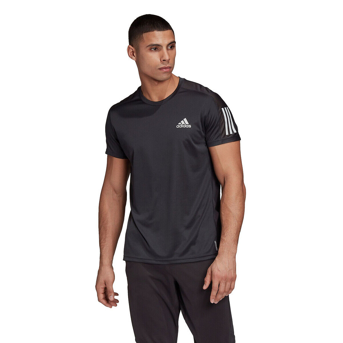 Adidas Performance T-shirt de corrida, own the run   Preto