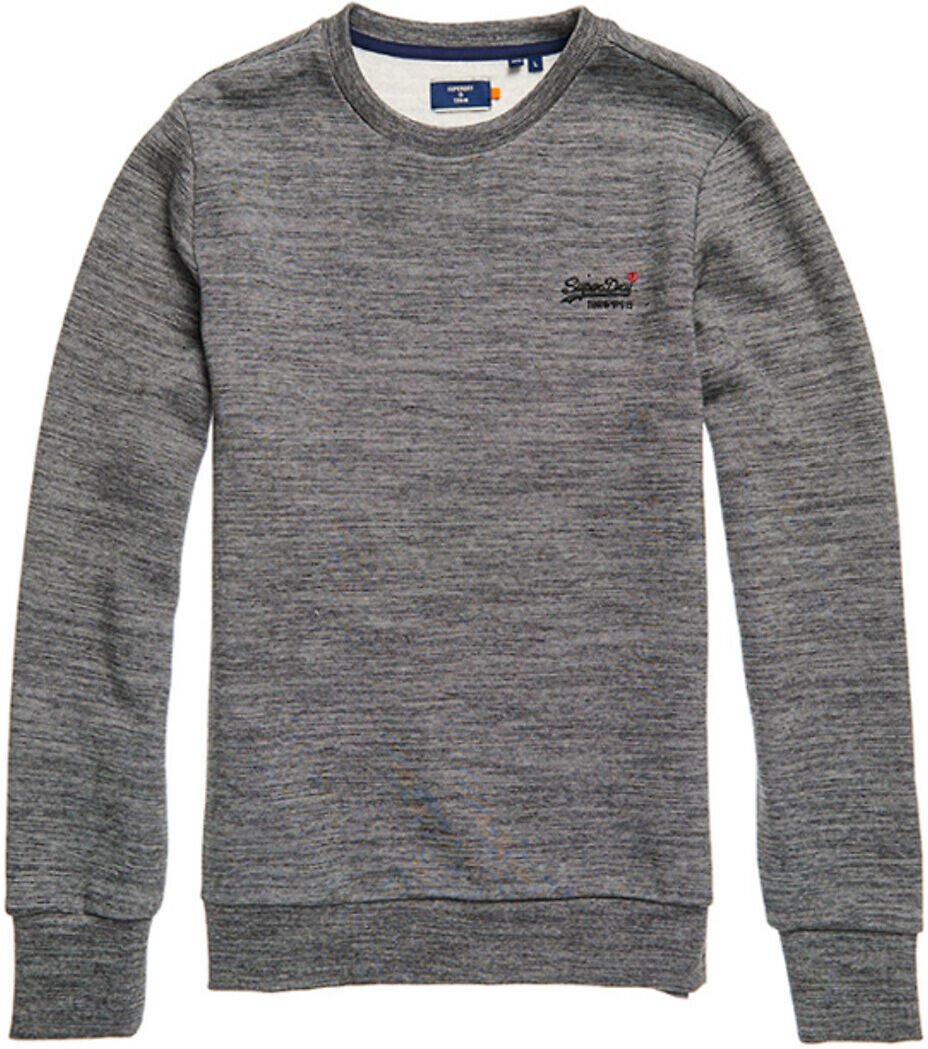 Superdry Sweat de gola redonda, Orange Label   Cinzento