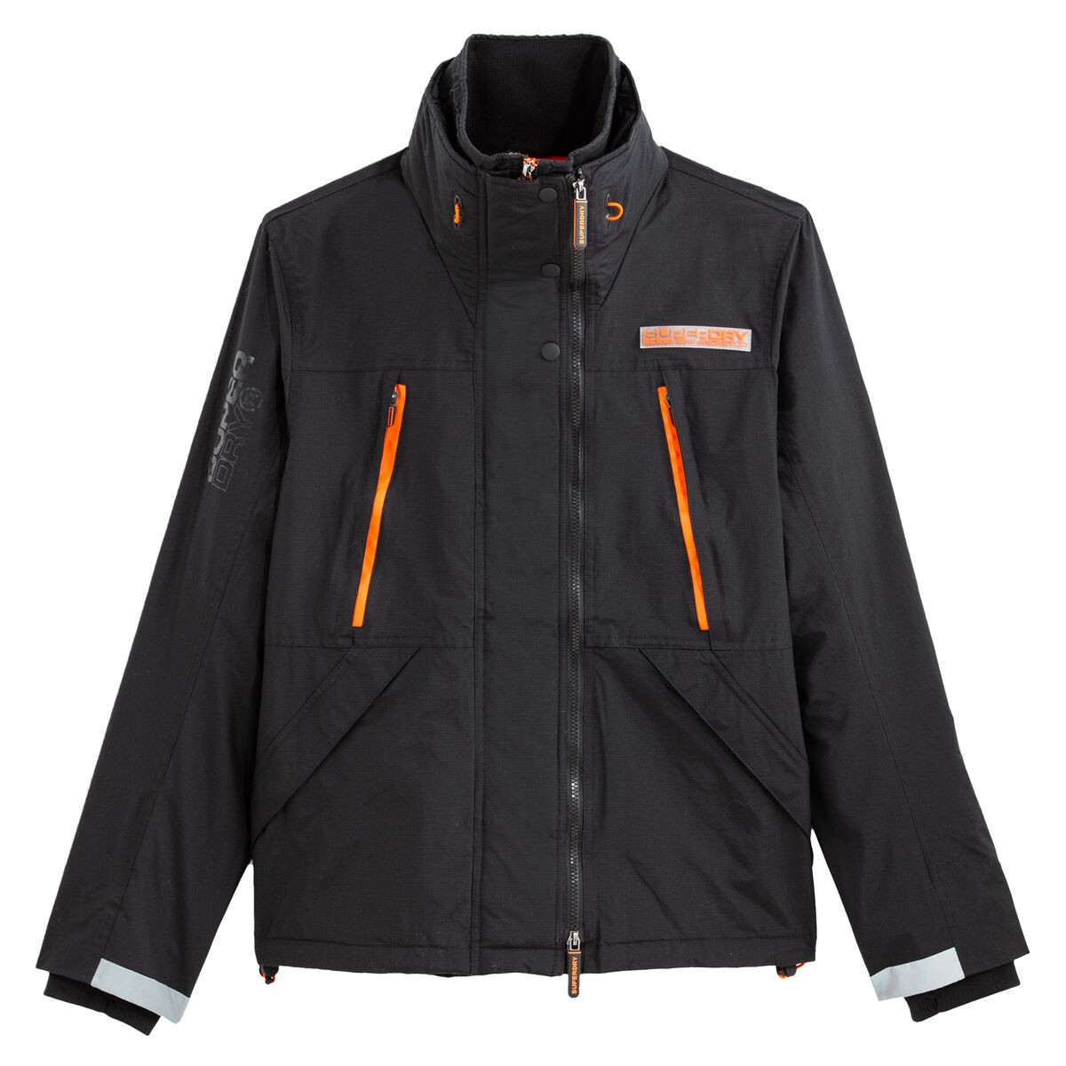 Superdry Corta-vento com forro polar Polar Wind Attaker   Preto