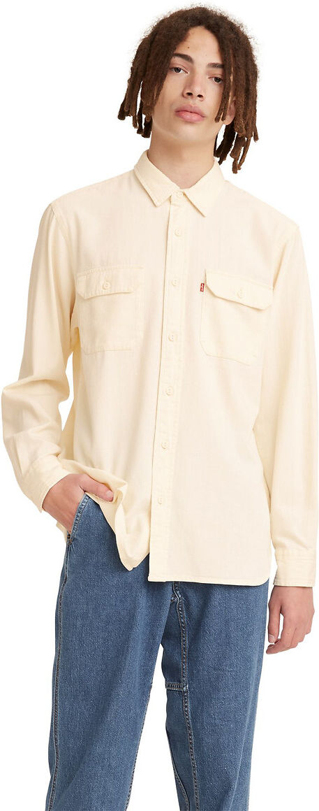 Levi's Camisa direita em ganga, Jackson Worker   Cru