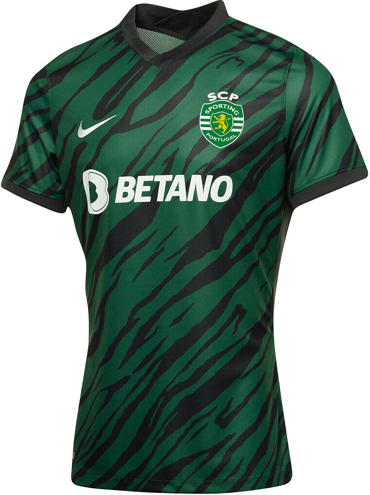 Sporting Clube De Portugal Camisola 3º Equipamento com PUB 21/22, Sporting Clube de Portugal   Verde