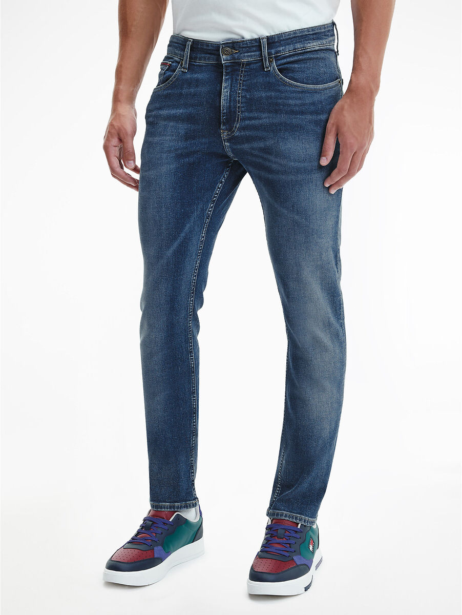 Tommy Jeans Jeans slim stretch, Scanton   azul-médio