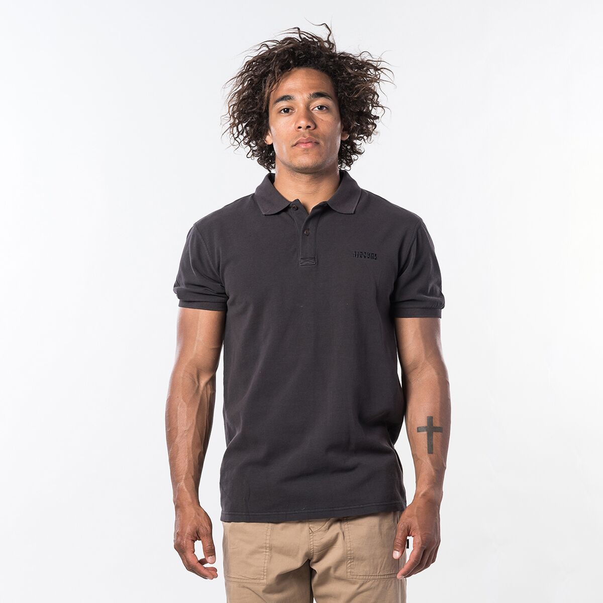 Rip Curl Polo Faded   Preto