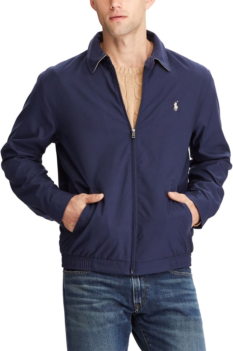 Polo Ralph Lauren Blusão com fecho Harrington Windbreaker   Marinho