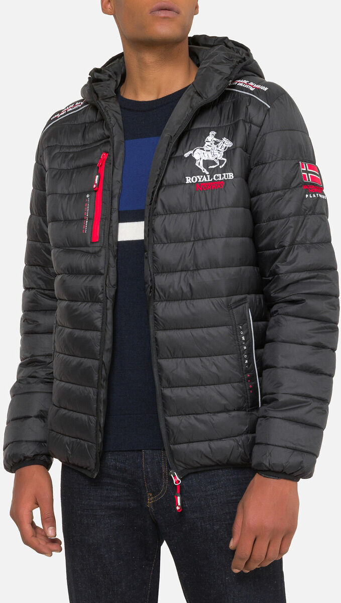 Geographical Norway Blusão leve, com capuz, Brick   Preto