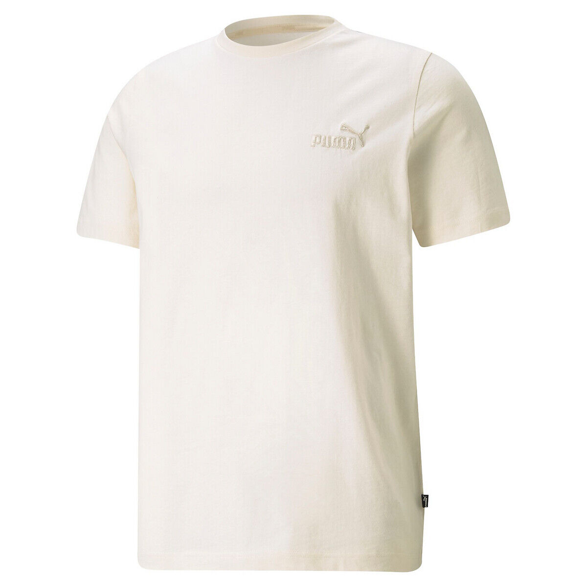 Puma T-shirt de gola redonda   Natural