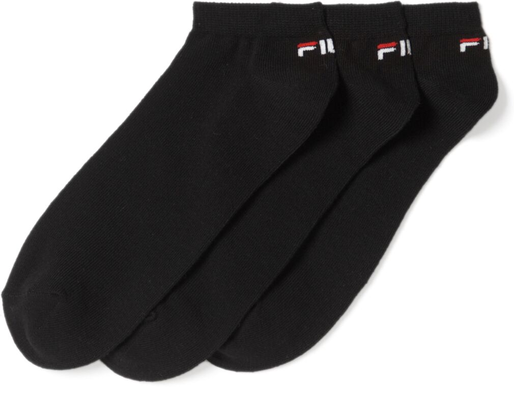 Fila Lote de 3 pares de soquetes   Preto