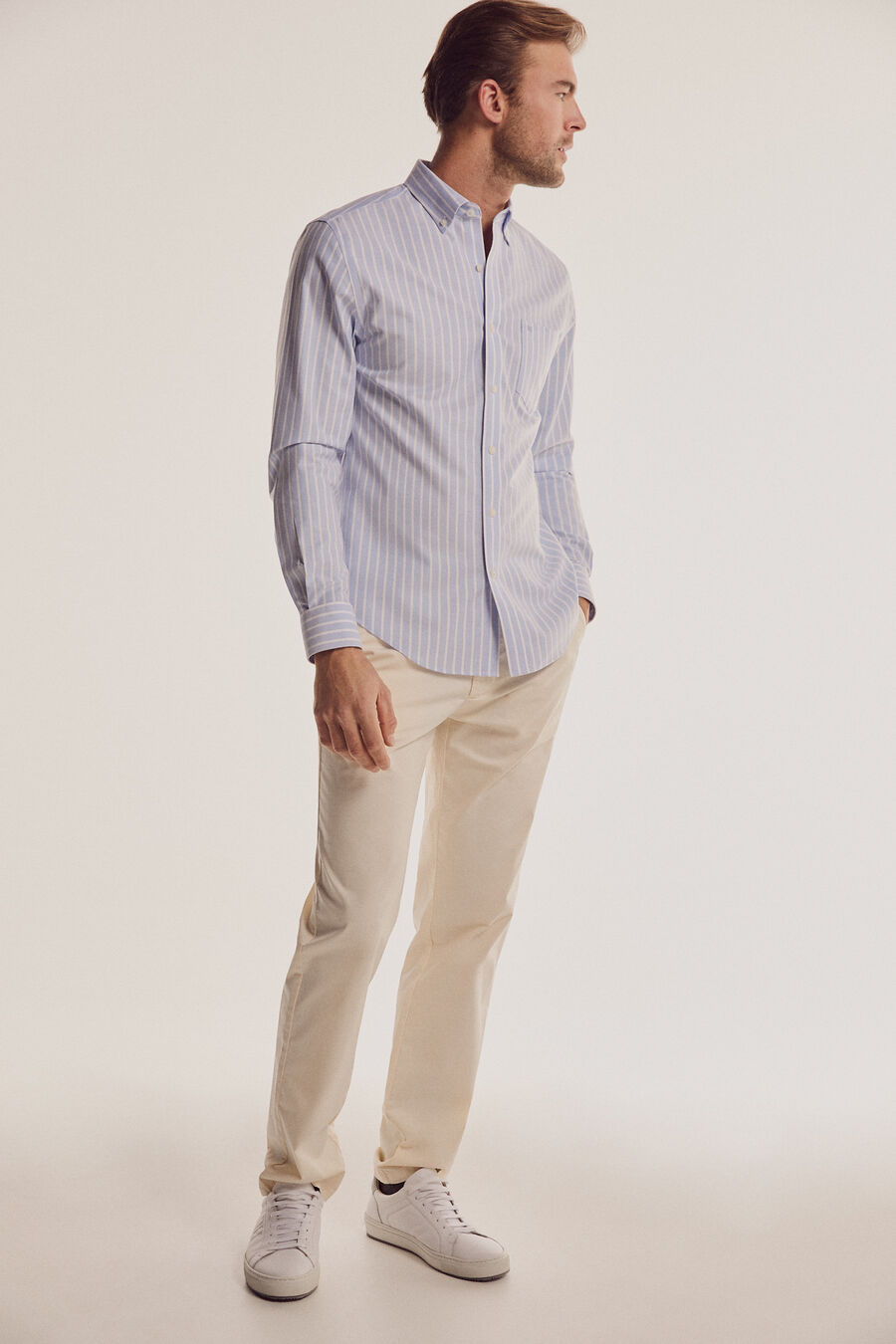 Pedro del Hierro Calças chino flex regular fit Pedro del Hierro