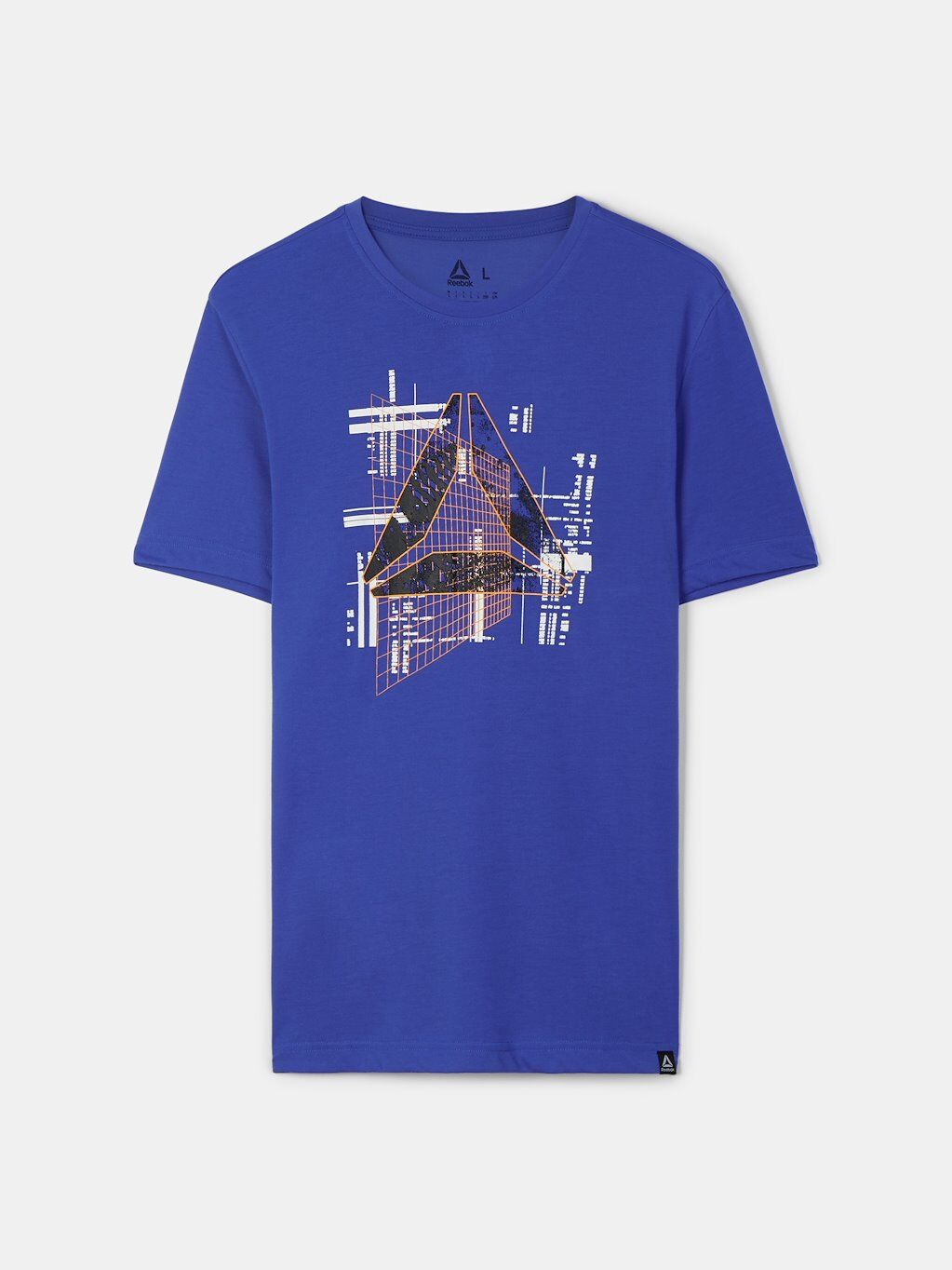 Reebok T-Shirts Reebok Foundation AOP - Azul - Homem