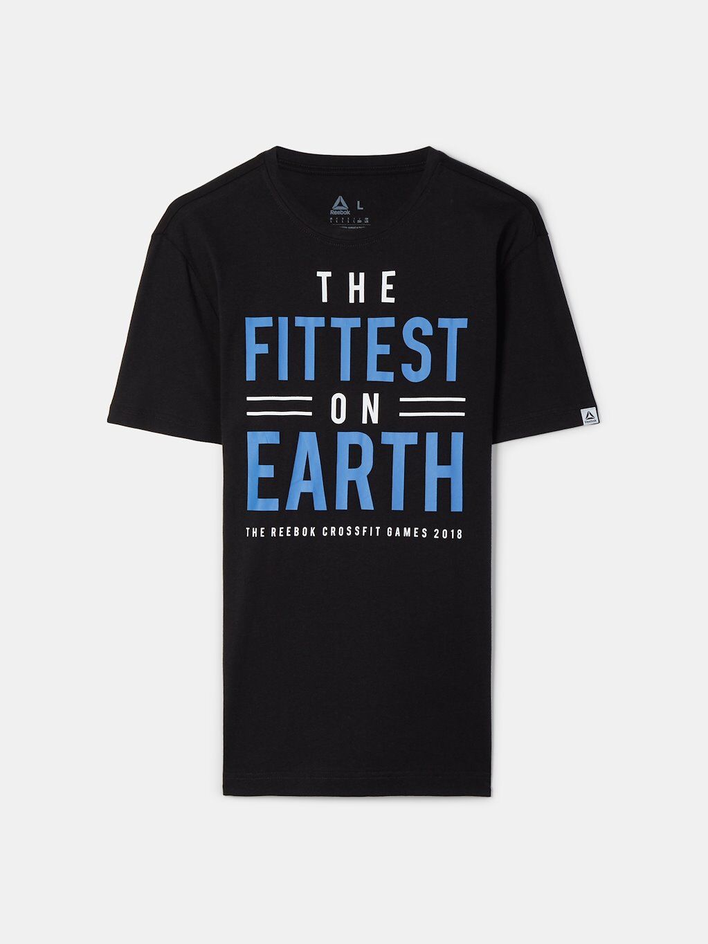 Reebok T-Shirts Reebok GS Games Fittest on Earth - Preto/Azul - Homem