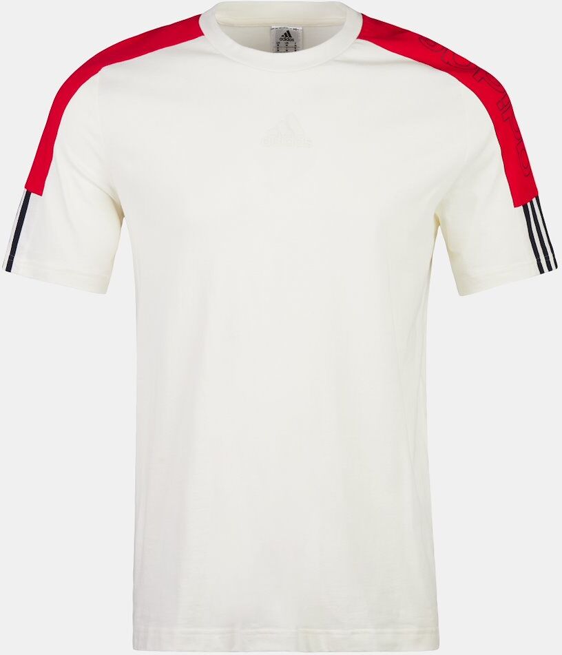 Adidas T-Shirts Adidas GT2810 - Branco/Vermelho - Homem