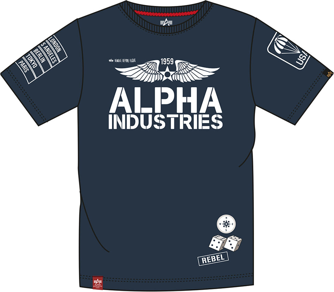 Alpha Rebel Camiseta