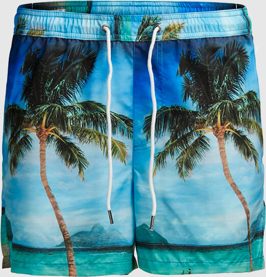 Jack & Jones Calção Sunset Swim Azul claro