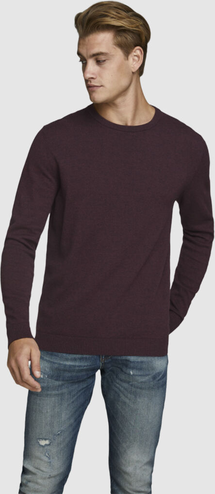 Jack & Jones Malha Homem Basic Jack Jones Bordeaux