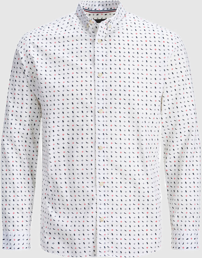 Produkt Camisa Homem Don Produkt Creme