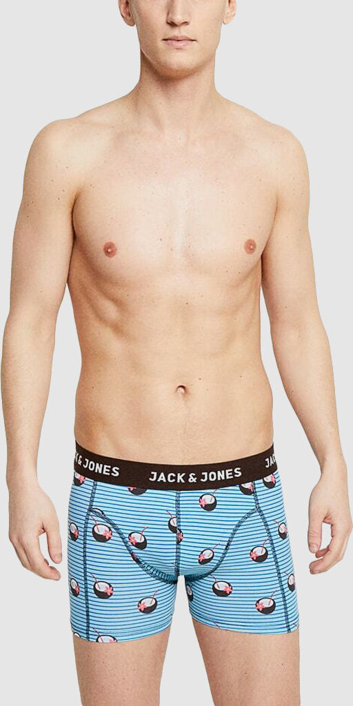 Jack & Jones Boxer Homem Coconut  Jack Jones Azul