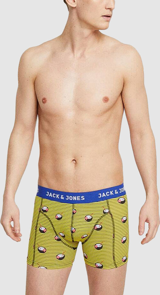 Jack & Jones Boxer Homem Coconut  Jack Jones Amarelo