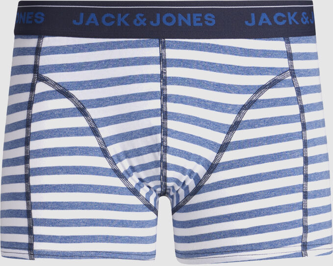 Jack & Jones Boxer Homem Solid Jack Jones Risca azul