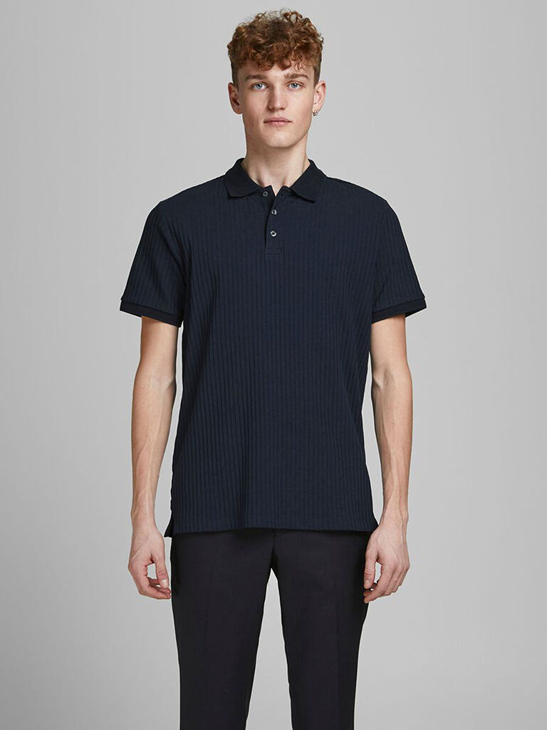 Jack & Jones Polo Homem Blaisaac Jack Jones Azul marinho